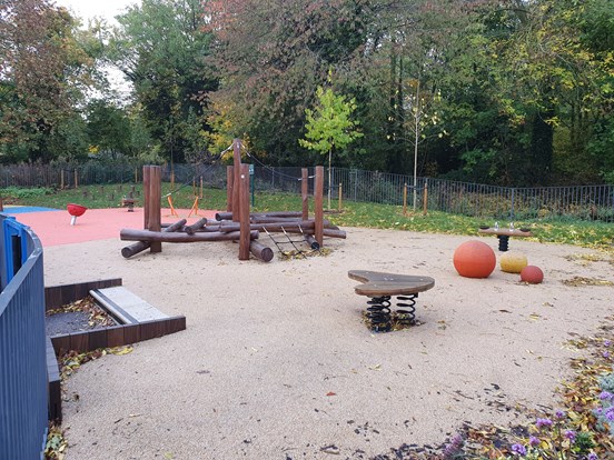 Play equipment, Great Linford Manor Park